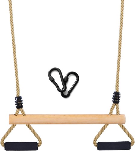 Wooden trapeze swing bar - wooden,
