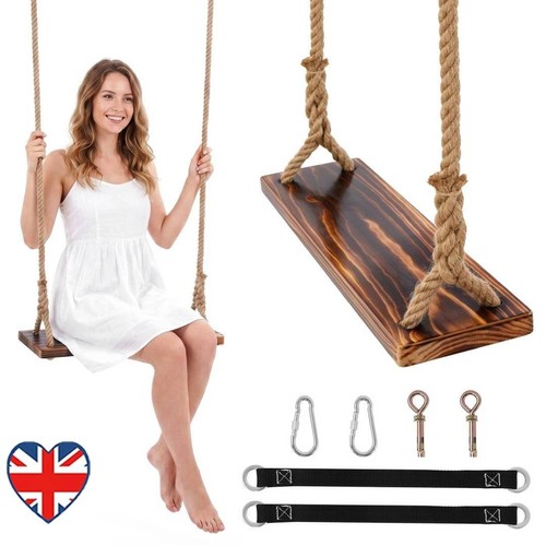 Wood tree swing - wood,