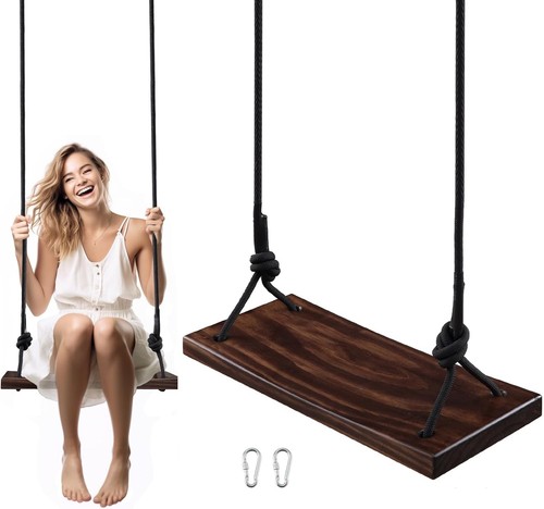 Wood tree swing seat wooden - swing, seat,