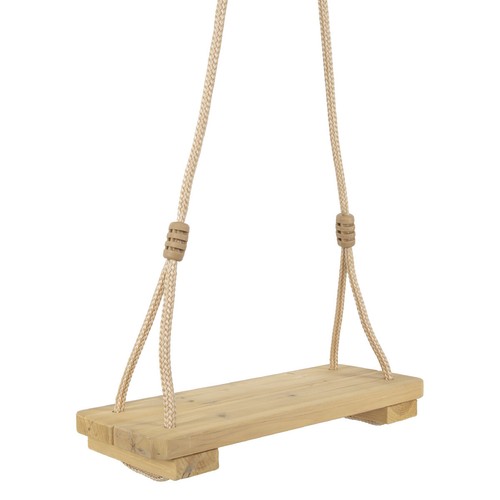 Wooden swing seat - wooden, hanging