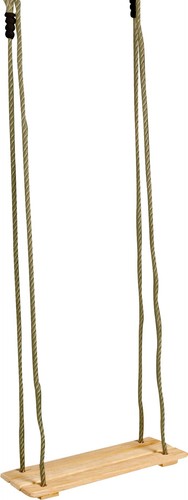 Childrens wooden garden swing - wooden,
