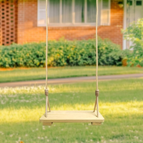 Wood tree swing seat - swing,