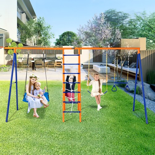 Vevor swing sets for backyard - swing,