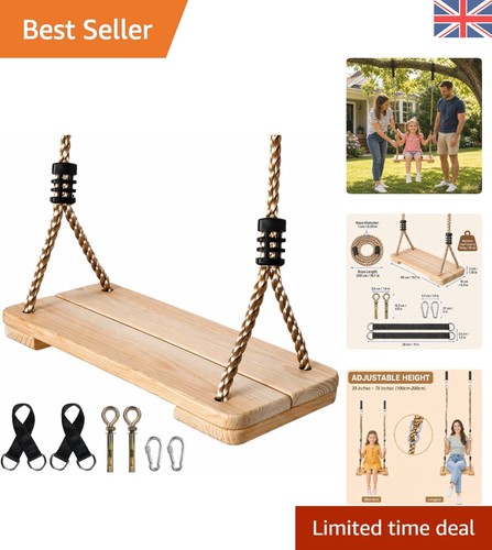 Wood tree swing seat - swing, seat,