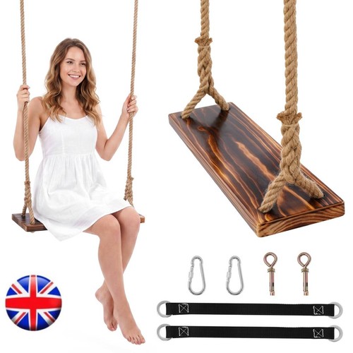 Wood tree swing seat wooden - tree,